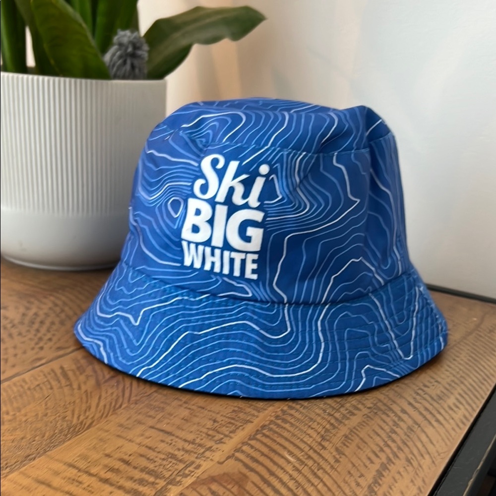 Big White Blue or Black Bucket Hat - Size Youth